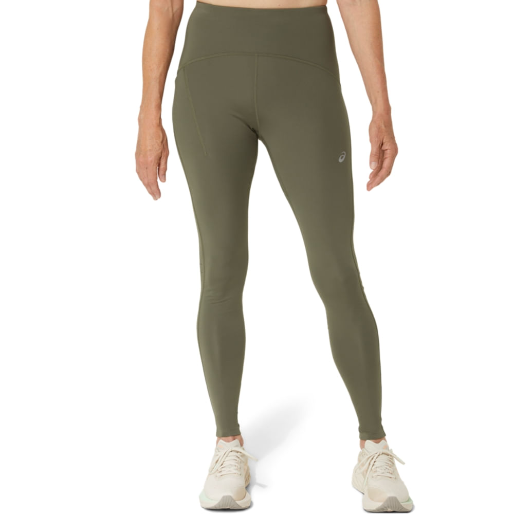 Calça ASICS Legging Road Cintura Alta – Feminino – Verde