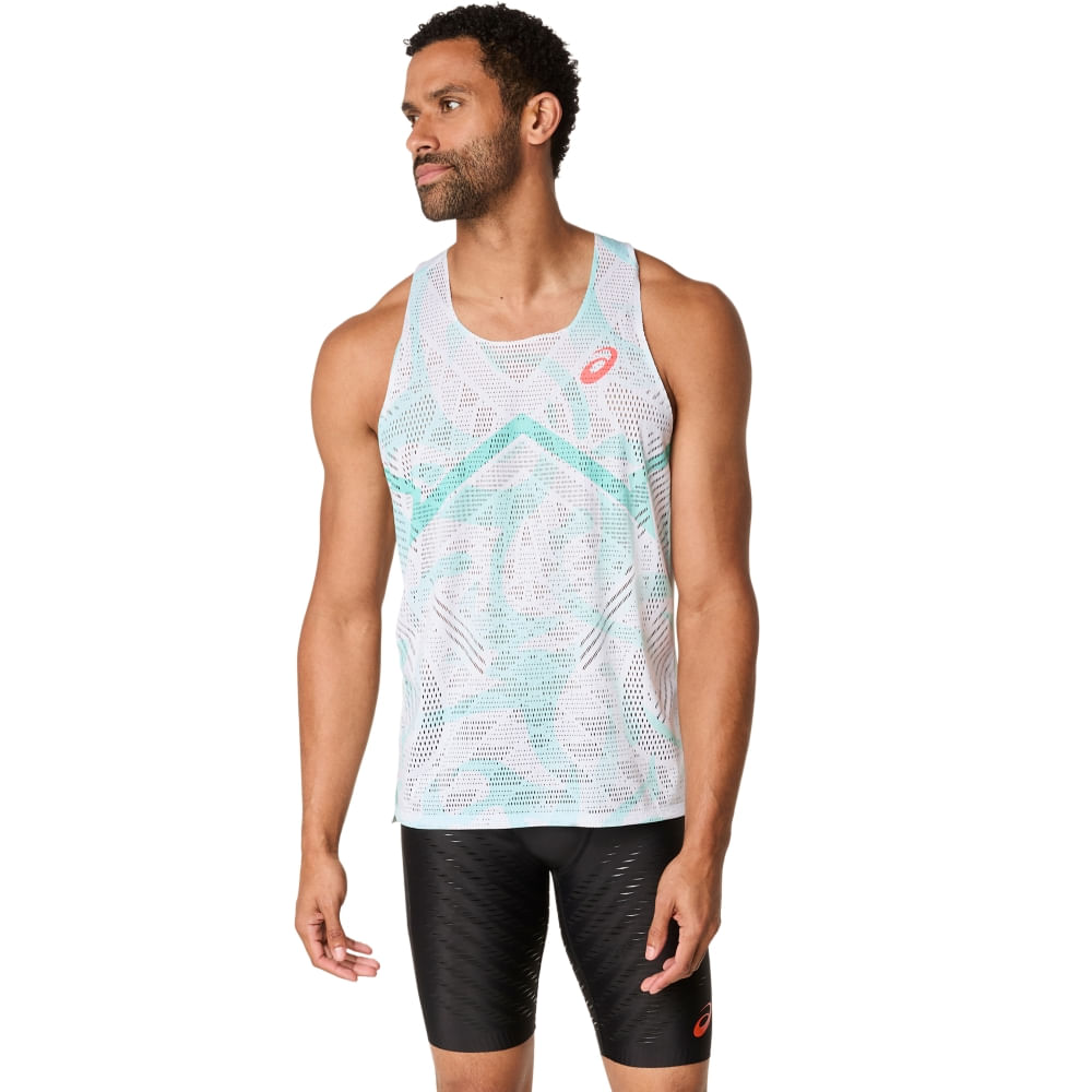 Regata ASICS Metaspeed - Masculino - Azul - tam: GG