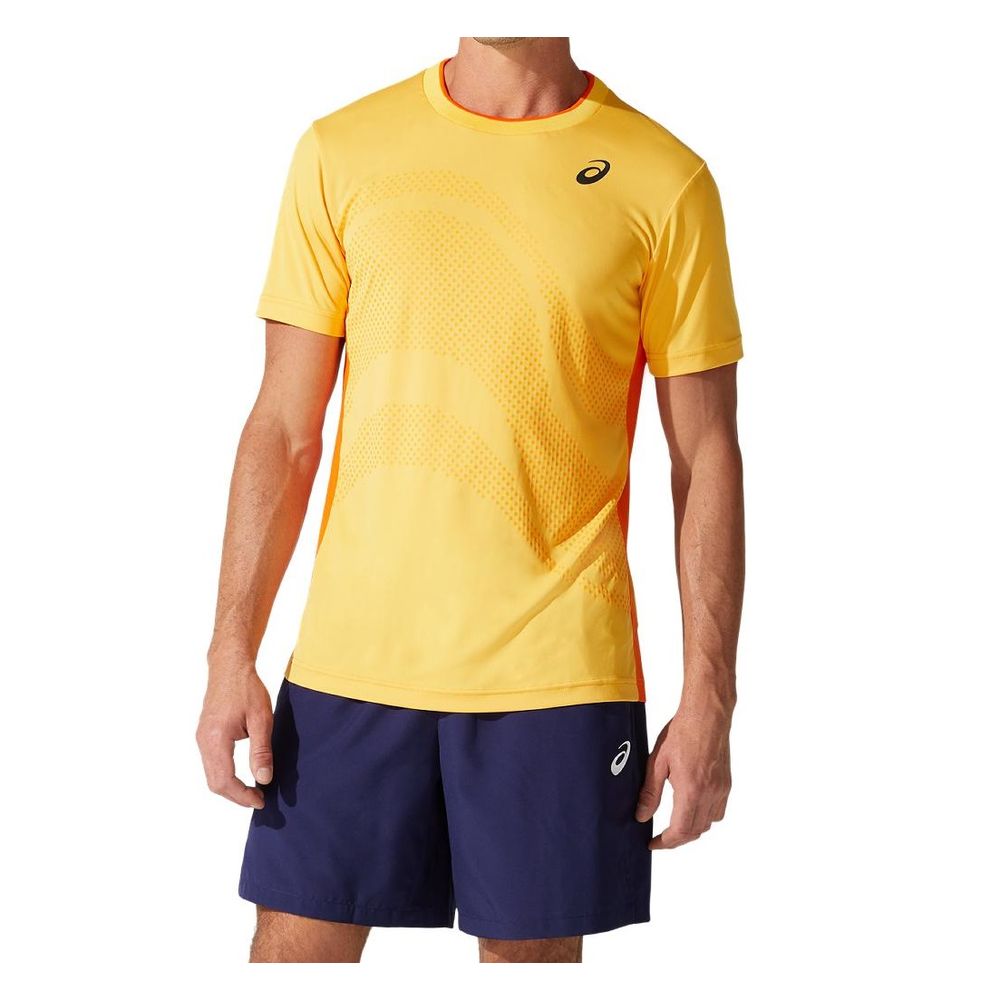 Camiseta ASICS Graphic - Masculino - Amarelo