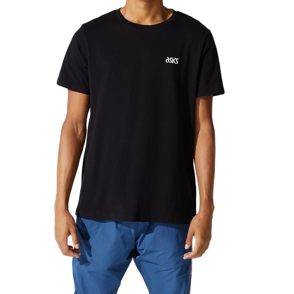 Camiseta ASICS JSY OP - Preta - Masculina - tam: PP Menor preço em Camiseta ASICS JSY OP - Preta - Masculina - tam: PP