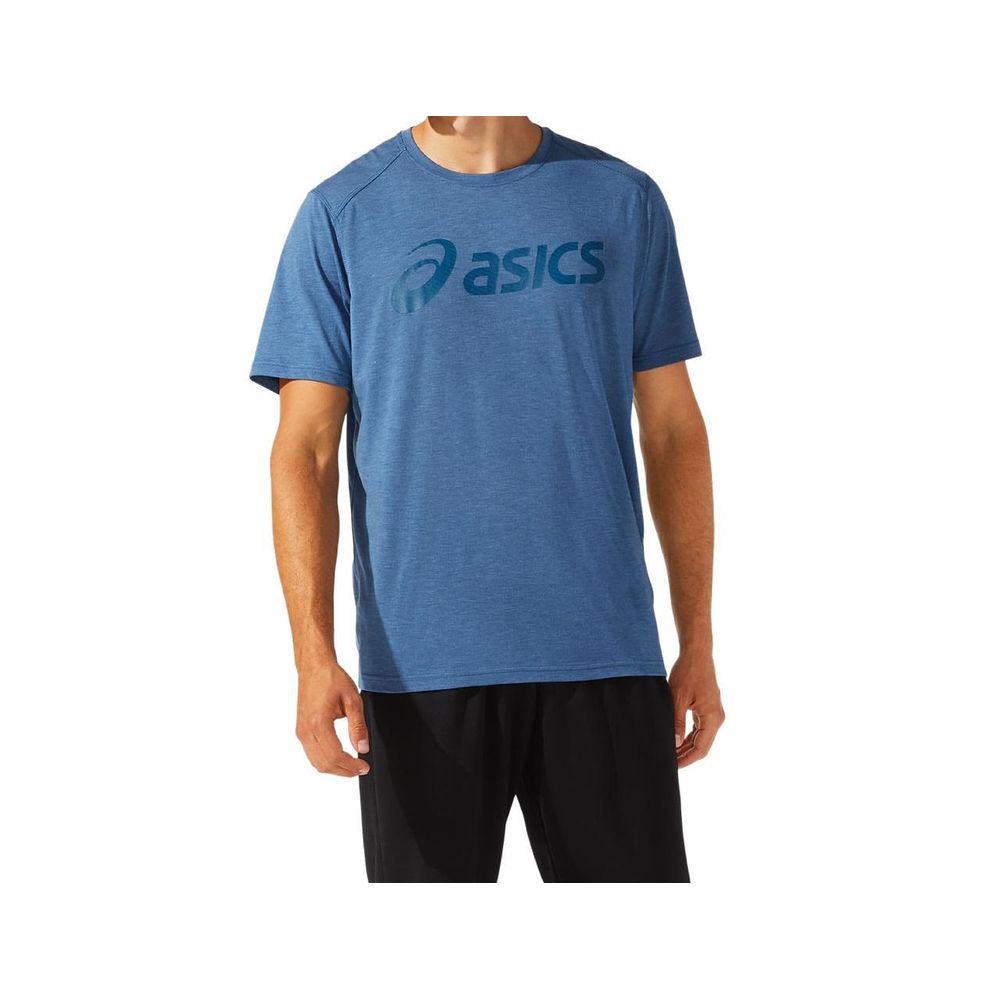 Camiseta ASICS Triblend - Azul - Masculina