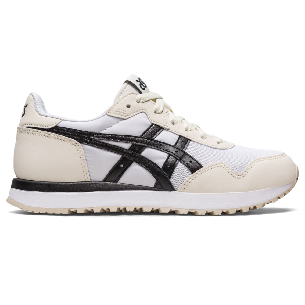 Tênis ASICS Tiger Runner II - Feminino - Branco/Bege - tam: 37 Menor preço em Tênis ASICS Tiger Runner II - Feminino - Branco/Bege - tam: 37