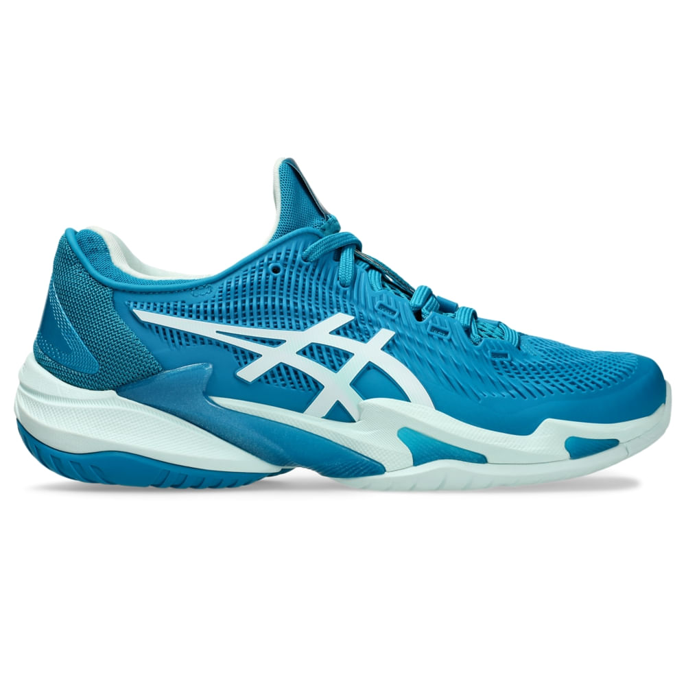 Tênis ASICS Court Ff 3 - Feminino - Azul/Branco