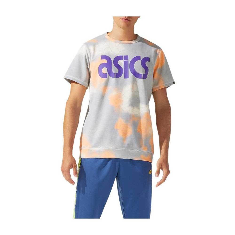 Camiseta ASICS FT Tie Dye - Masculina - Cinza