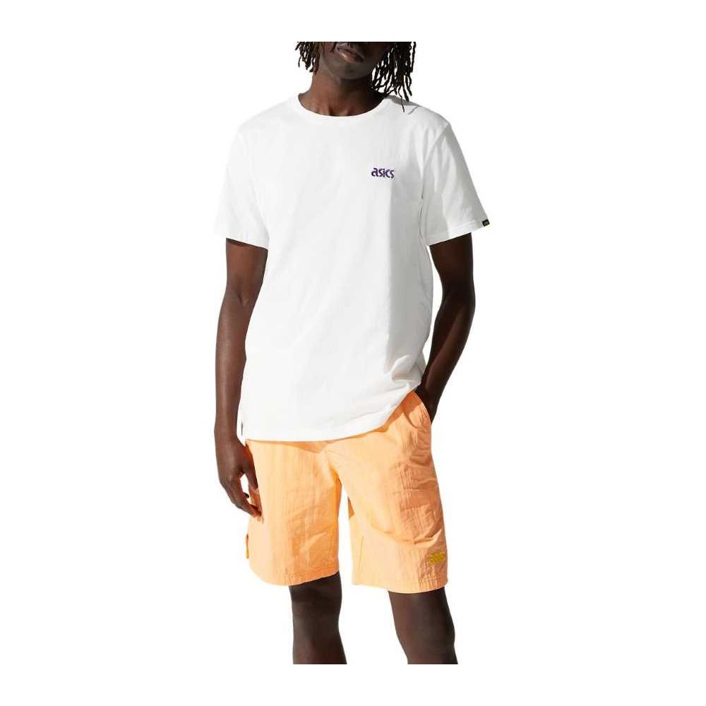 Camiseta ASICS JSY JPN GPX - Masculina - Creme - tam: P Menor preço em Camiseta ASICS JSY JPN GPX - Masculina - Creme - tam: P