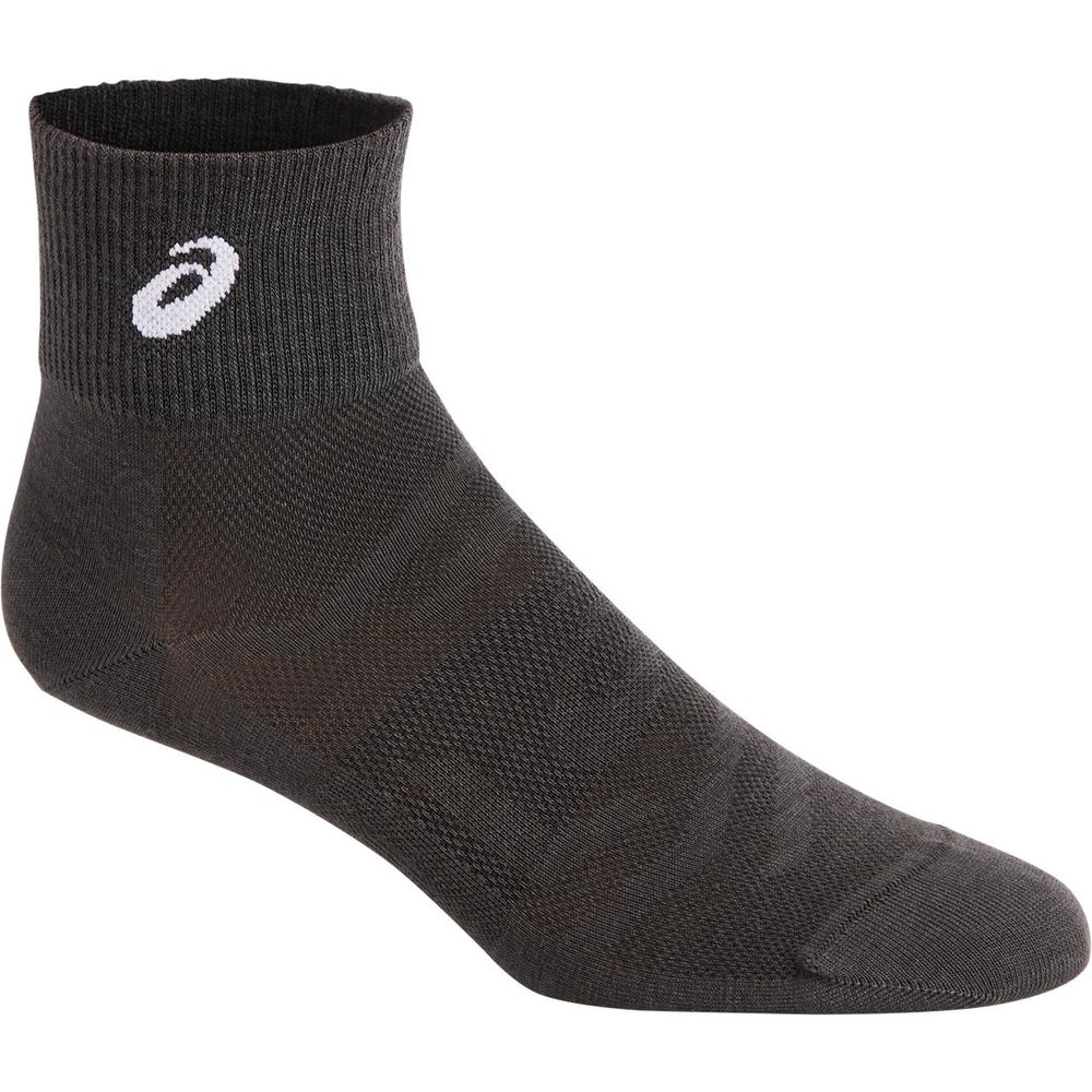 Meia ASICS Easy Quarter - pack com 3 pares - Unissex - Cinza - tam: P Menor preço em Meia ASICS Easy Quarter - pack com 3 pares - Unissex - Cinza - tam: P