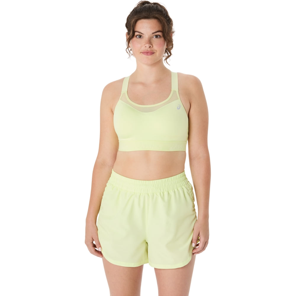 Top ASICS Road Combination – Feminino – Amarelo