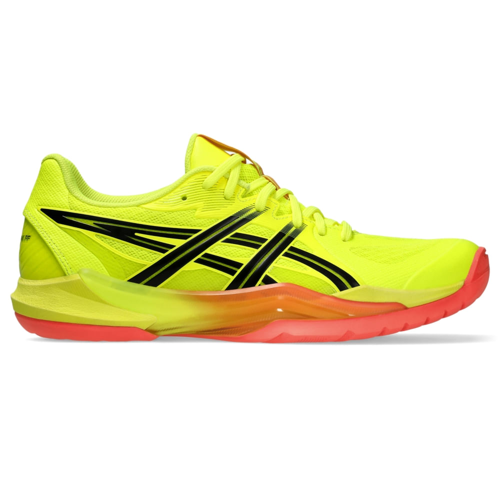 Tênis ASICS Powerbreak FF Paris - Masculino - Amarelo/Preto
