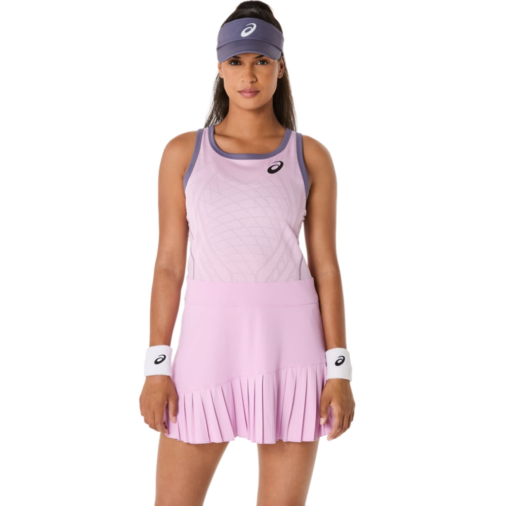 Vestido ASICS Match - Feminino - Roxo