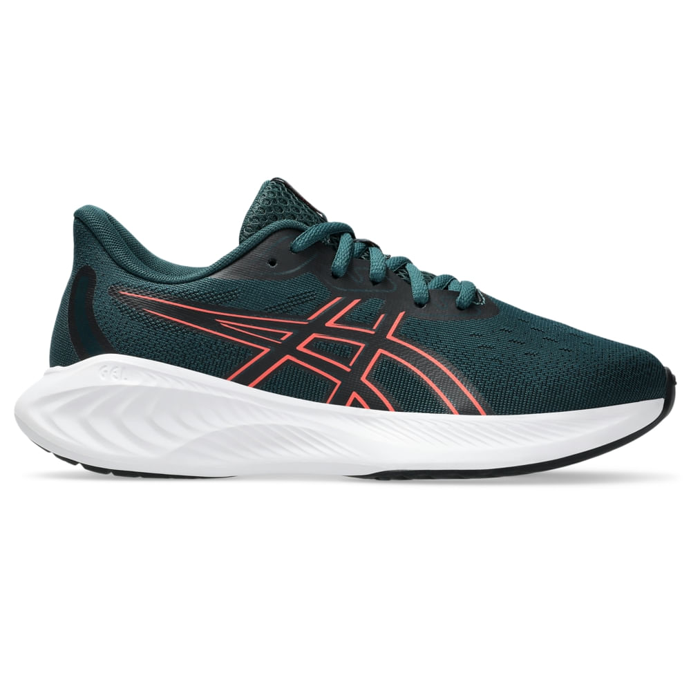 Tênis ASICS GEL-Cumulus 26 GS – Infantil – Verde/Rosa