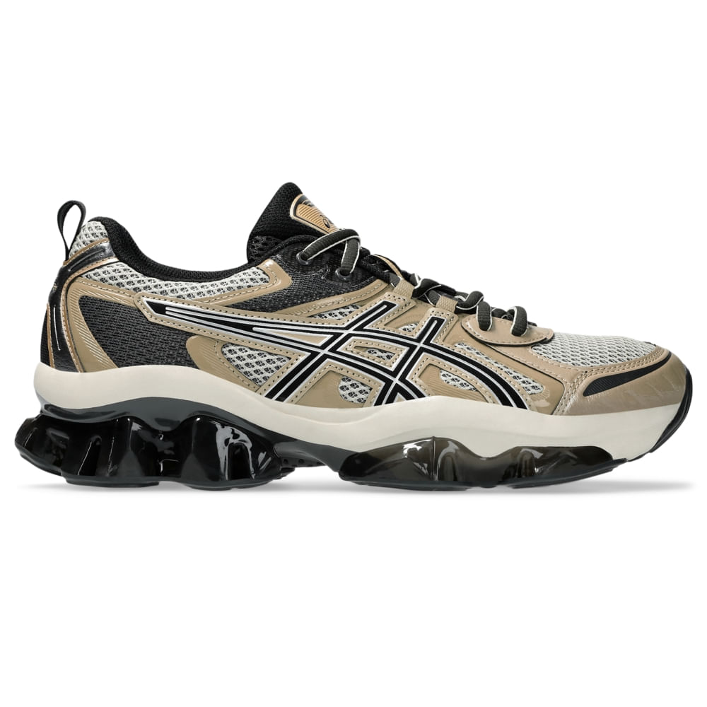 Tênis ASICS GEL-Quantum Kinetic - Unissex - Bege/Preto - ASICS Brasil