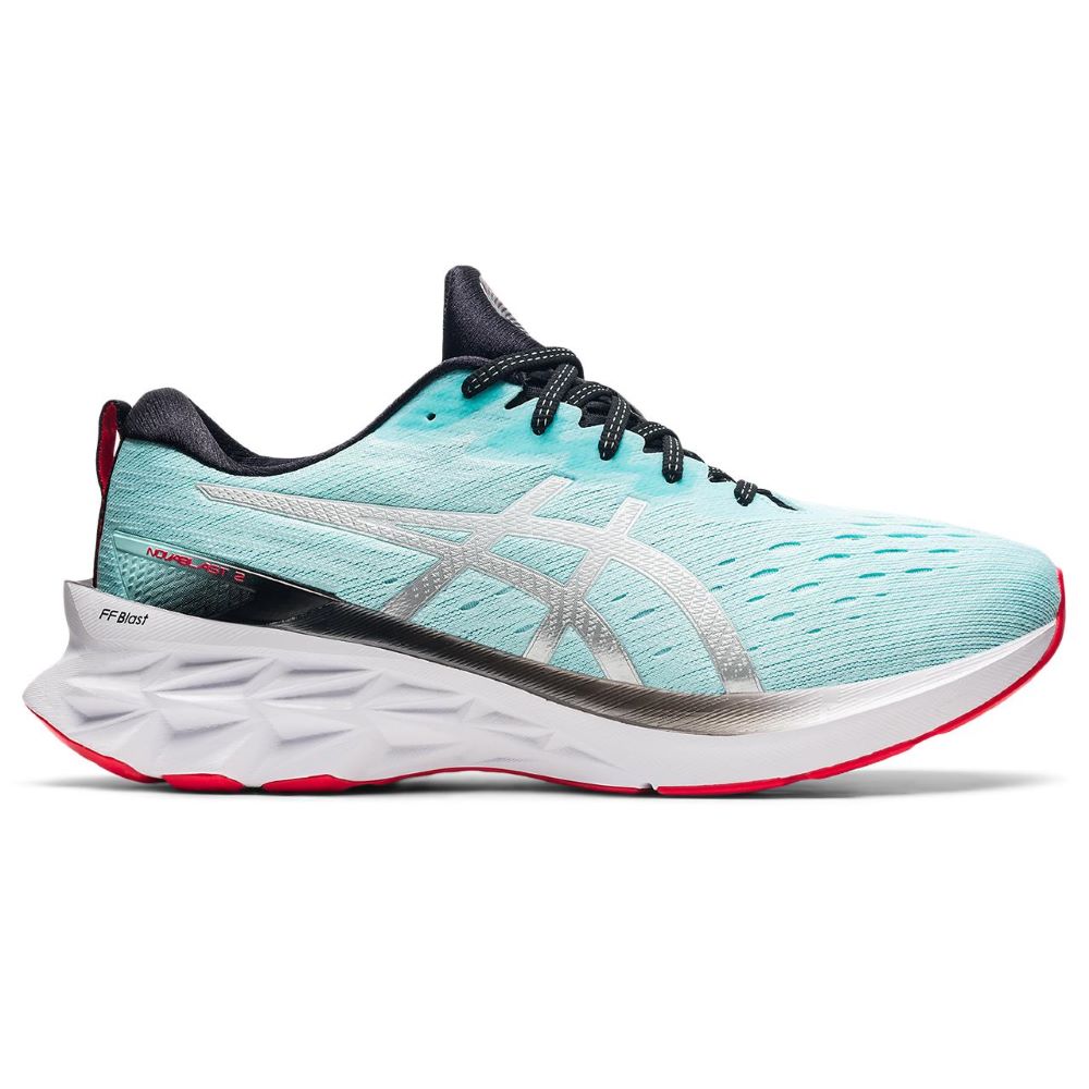 Tênis ASICS Novablast 2 - Masculino - Turquesa - tam: 45 Menor preço em Tênis ASICS Novablast 2 - Masculino - Turquesa - tam: 45