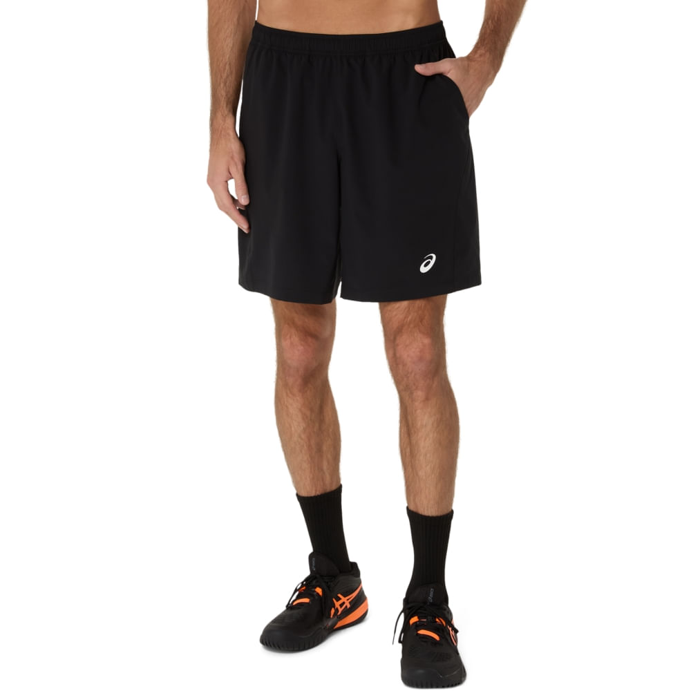 Shorts ASICS Court 9In - Masculino - Preto - tam: PP
