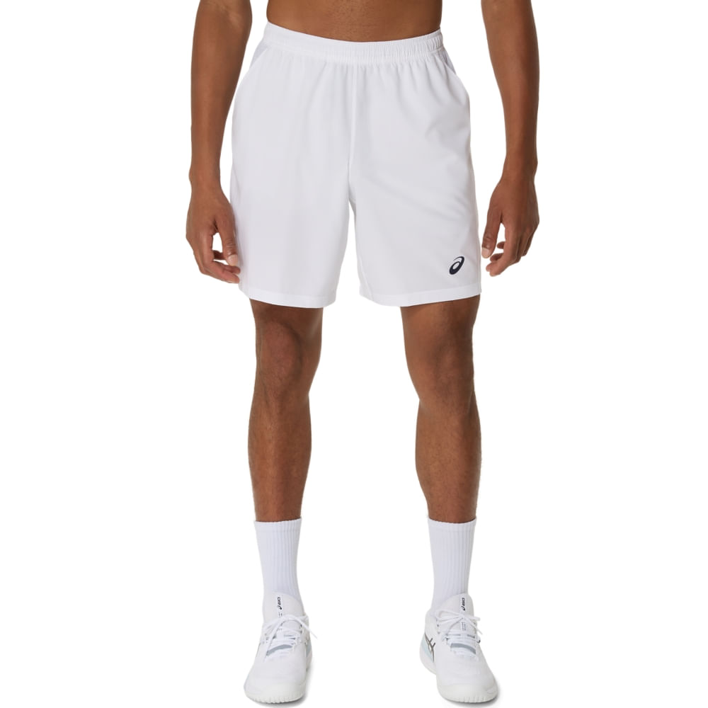 Shorts ASICS Court 9In – Masculino – Branco