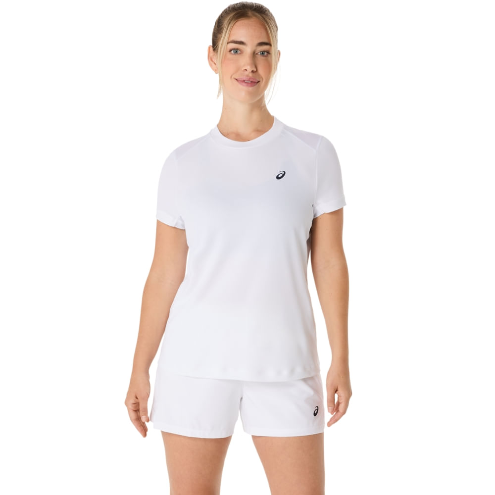 Camiseta ASICS Court - Feminino - Branco