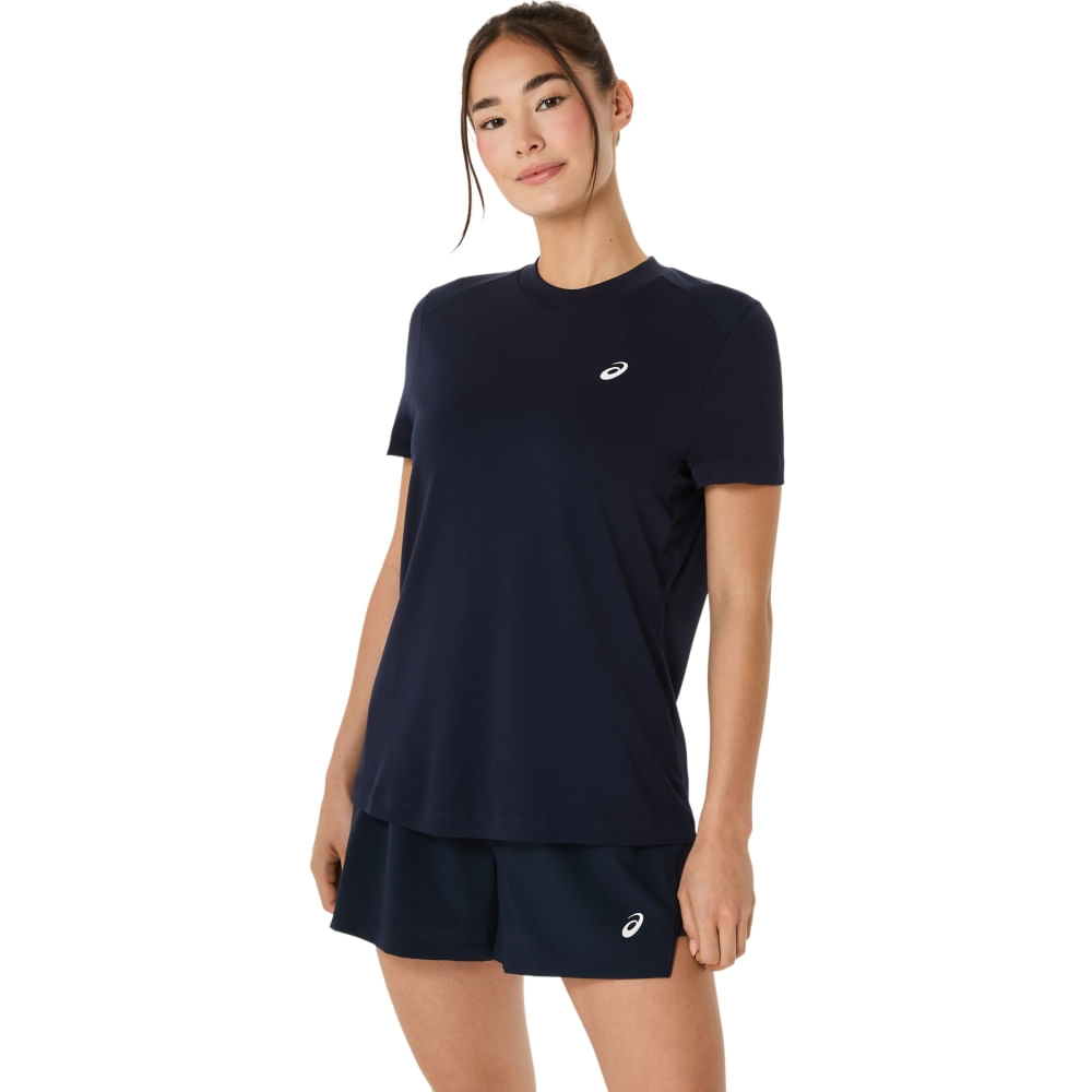 Camiseta ASICS Court - Feminino - Azul - tam: PP