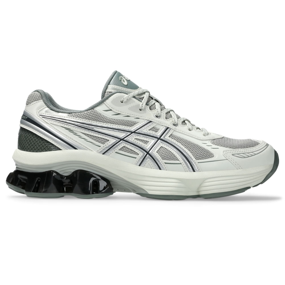Tênis ASICS GEL-Kinetic Fluent – Unissex – Cinza/Prata