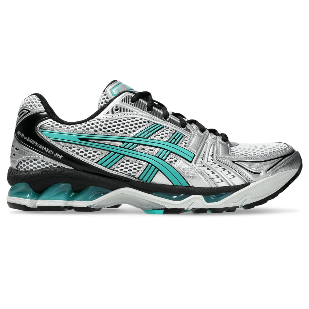 Tênis ASICS GEL-Kayano 14 - Unissex - Branco/Verde - ASICS Brasil