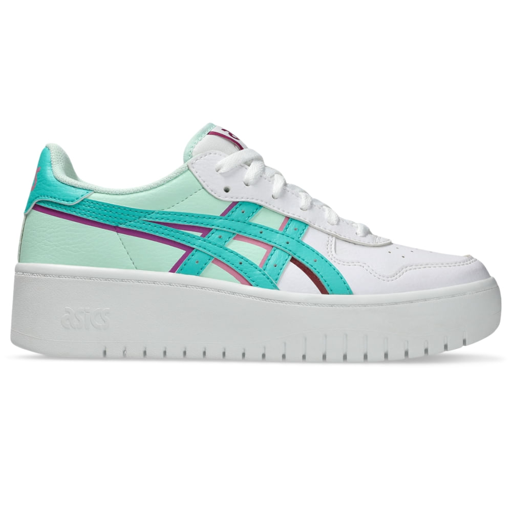 【yuu0524kiページ】 Tênis ASICS Japan S Pf - Feminino - Branco/Verde - ASICS Brasil