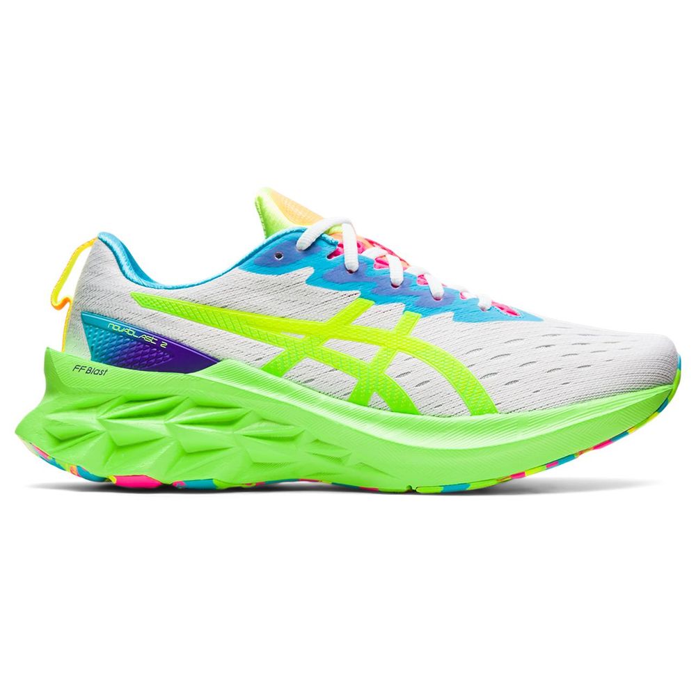 Tênis ASICS Novablast 2 - Masculino - Branco - tam: 45 Menor preço em Tênis ASICS Novablast 2 - Masculino - Branco - tam: 45