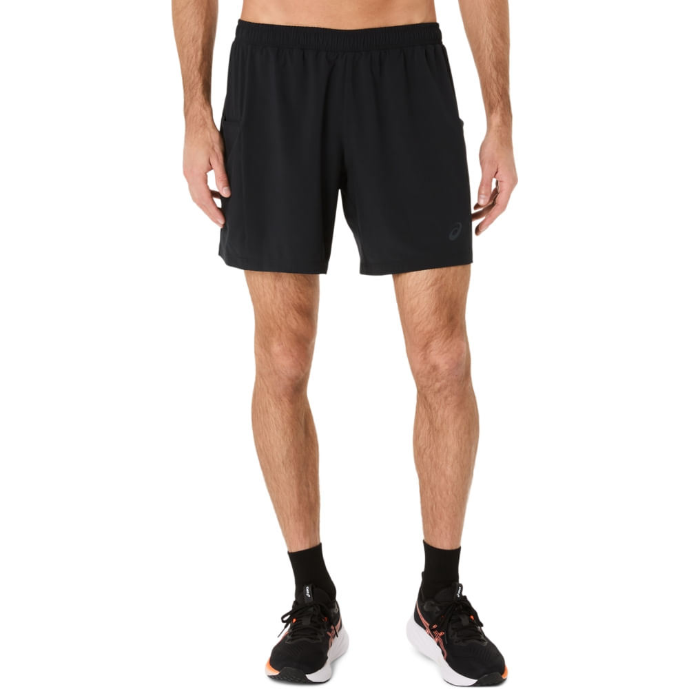2 IN 1 WOVEN 7IN SHORT - Preto - tam: M