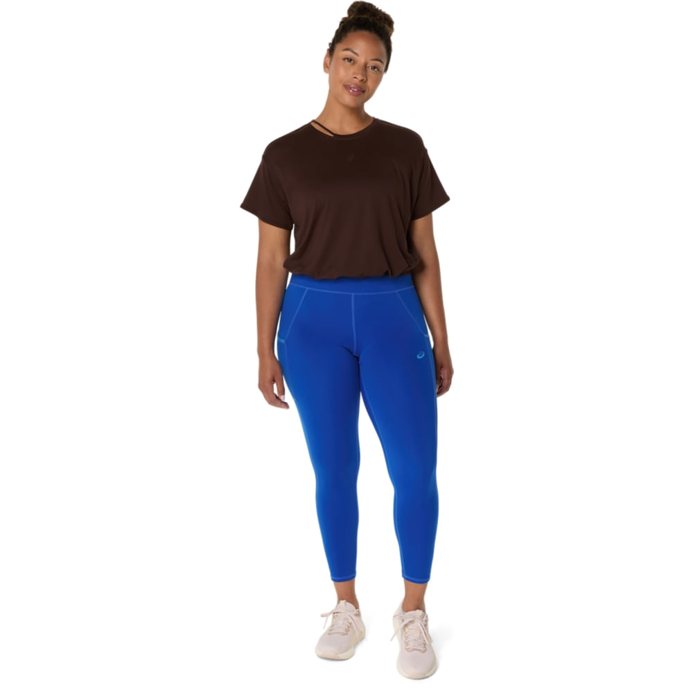 Camiseta ASICS Nagino Flex - Feminino - Marrom - tam: P — foto 11