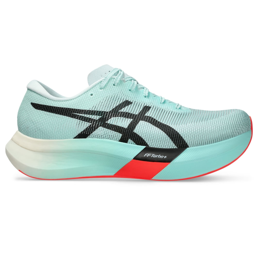 はる ASICS SPEED SKY PARIS 25cm Tênis ASICS Metaspeed Sky Paris - Unissex - Azul/Preto