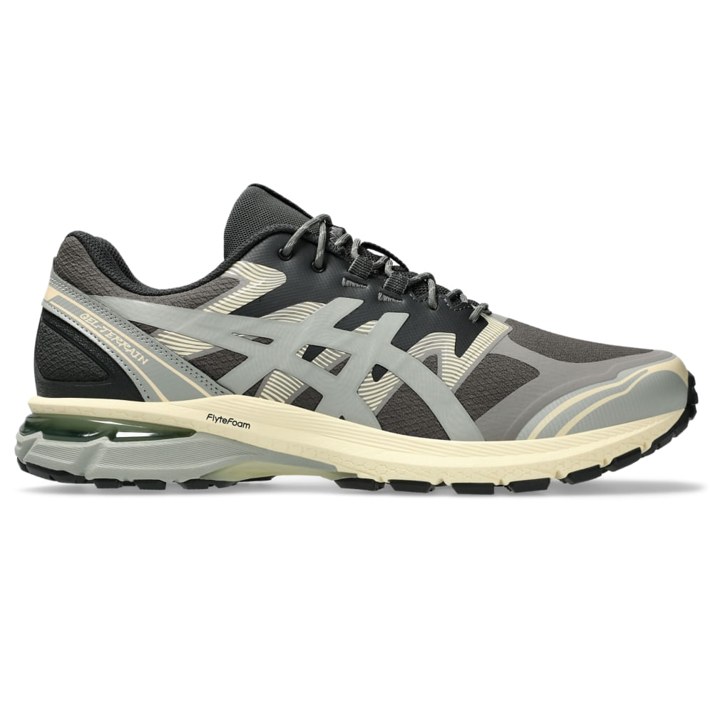 Tênis ASICS GEL-Terrain - Unissex - Cinza/Cinza
