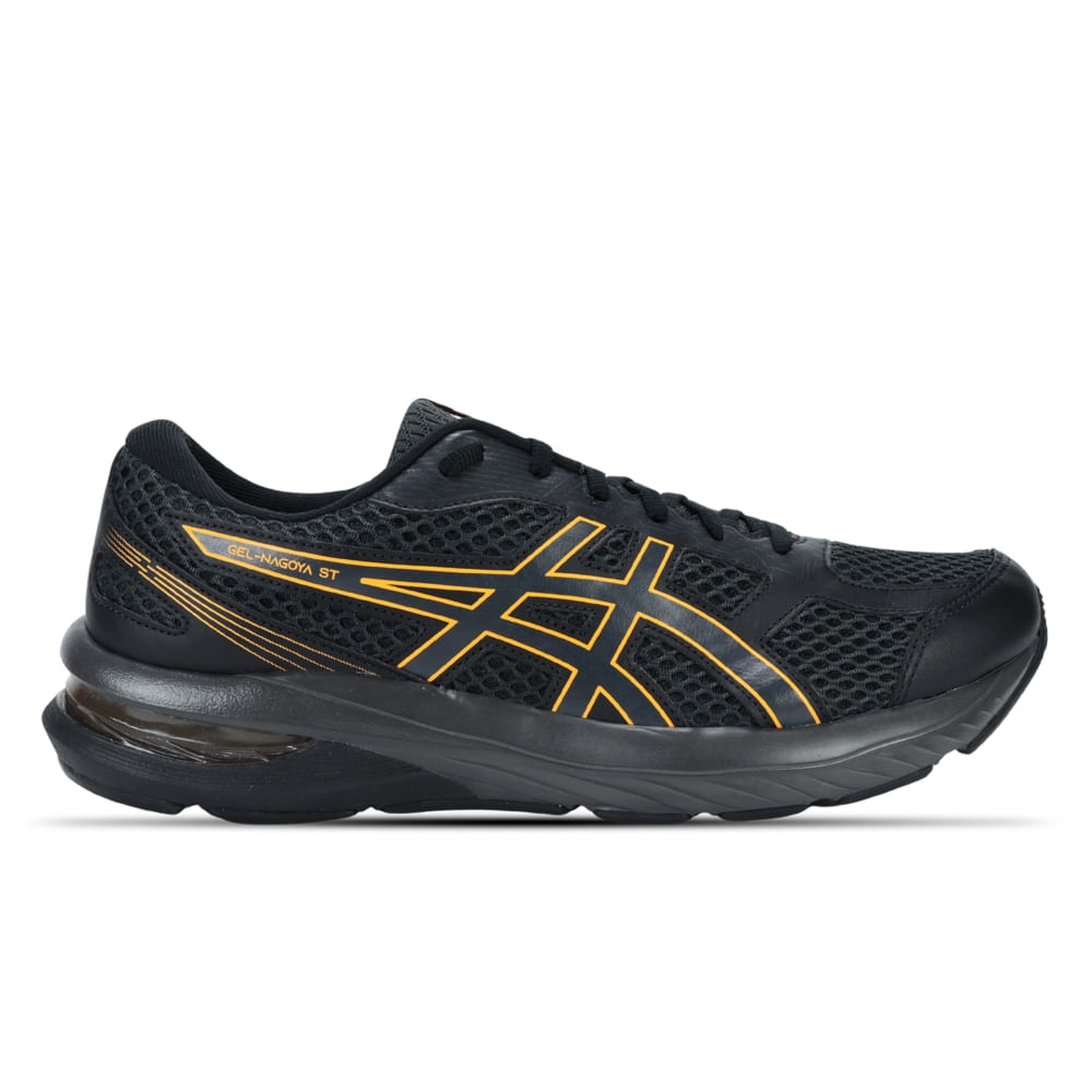 Tênis ASICS GEL-Nagoya St - Masculino - Cinza/Laranja