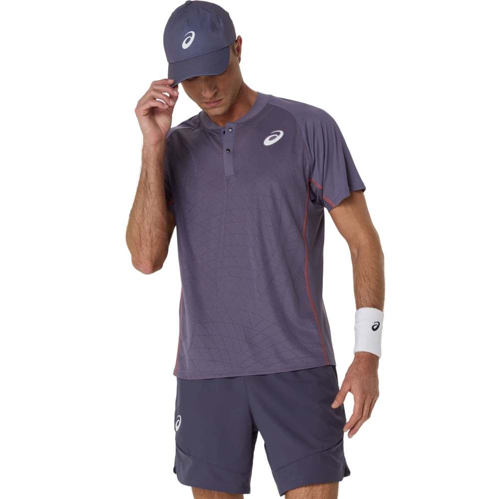 Camisa ASICS Polo Match Actibreeze – Masculino – Roxo
