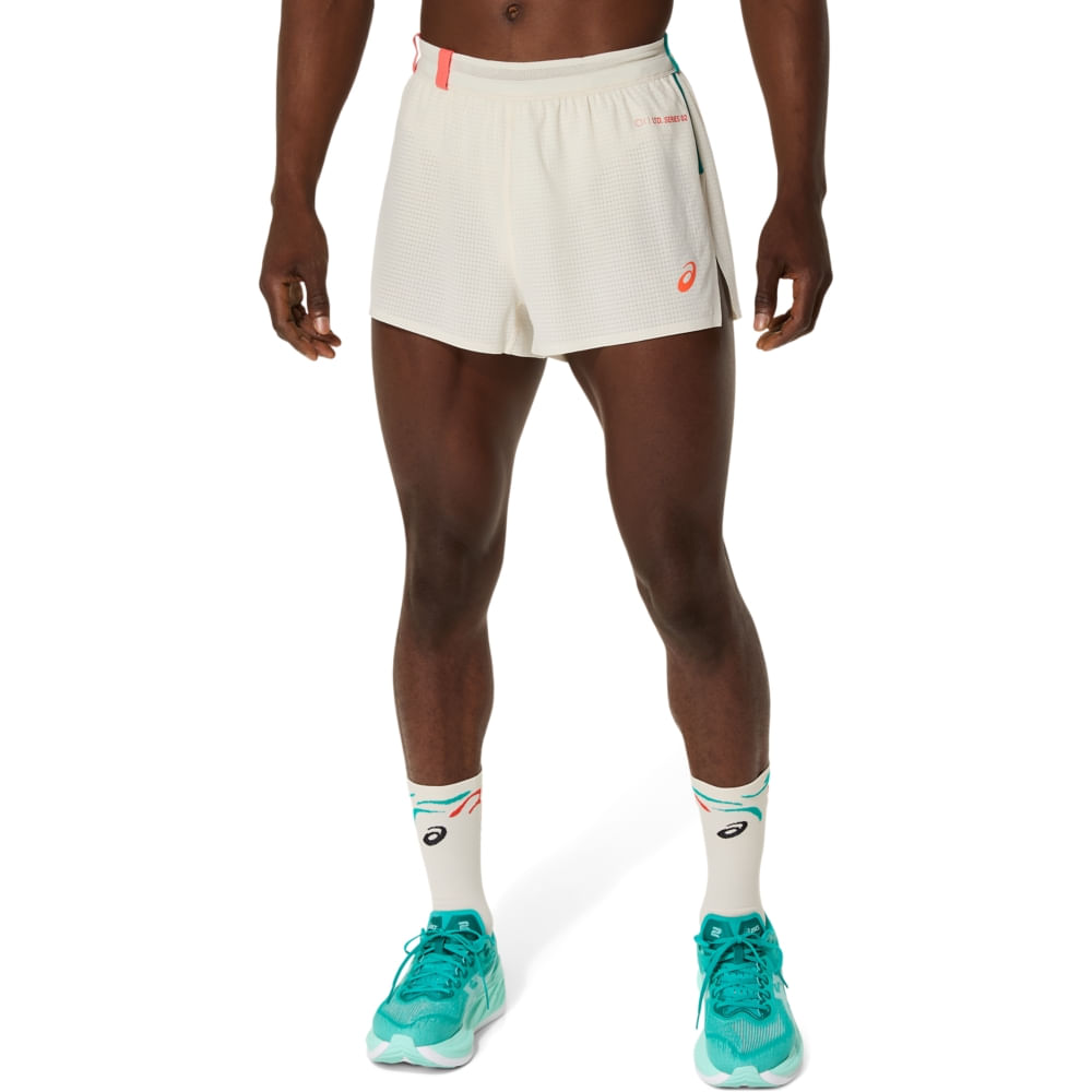Shorts ASICS Limited Series Split - Masculino - Bege