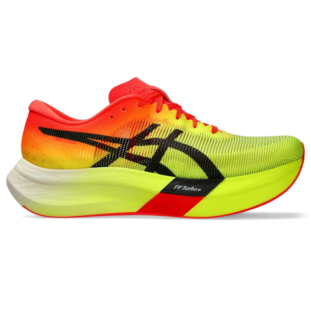 Tênis ASICS Metaspeed Sky Paris - Unissex - Amarelo/Preto - tam: 37