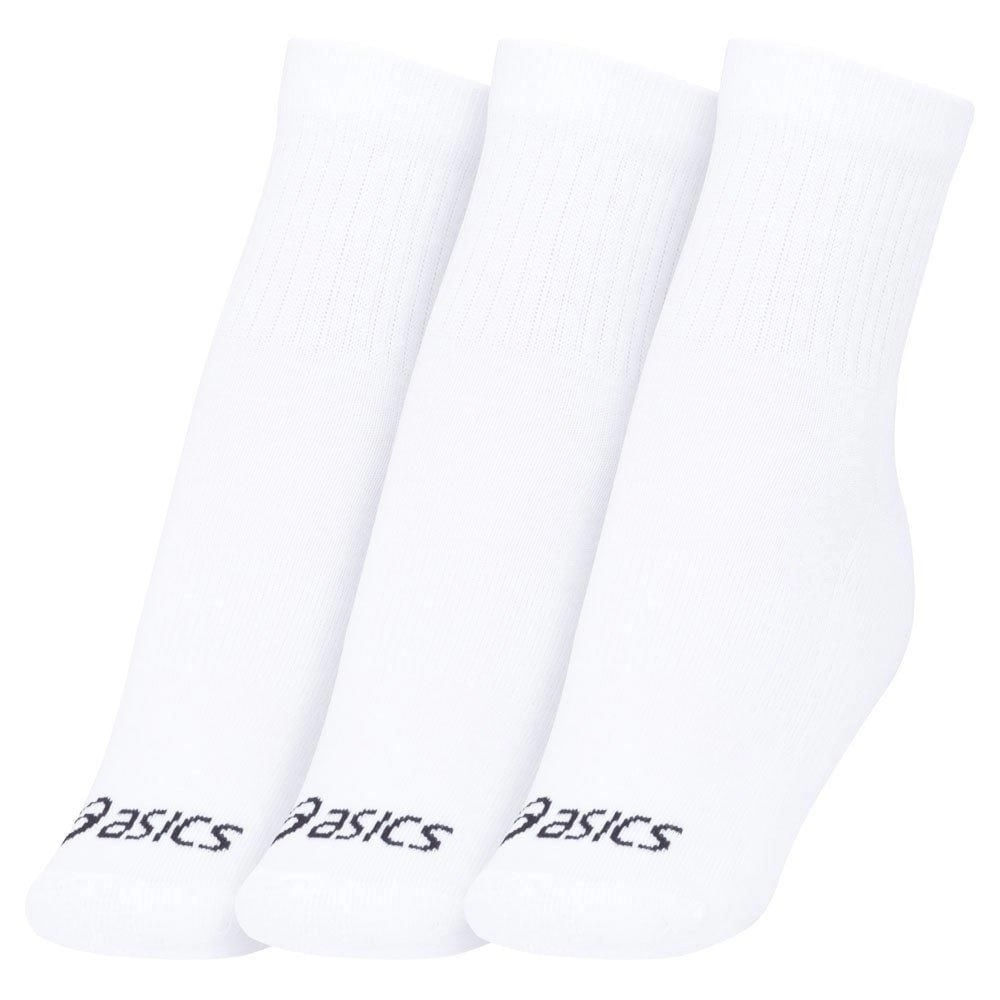 Meia ASICS Basic - Unissex - Branco - tam: 34/38
