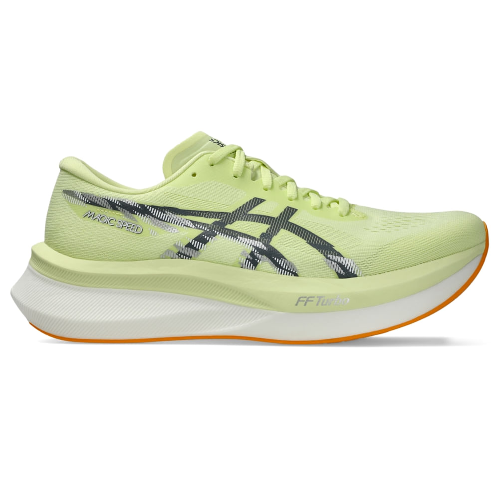 Tênis ASICS Magic Speed 4 - Masculino - Amarelo/Cinza - tam: 40 Menor preço em Tênis ASICS Magic Speed 4 - Masculino - Amarelo/Cinza - tam: 40