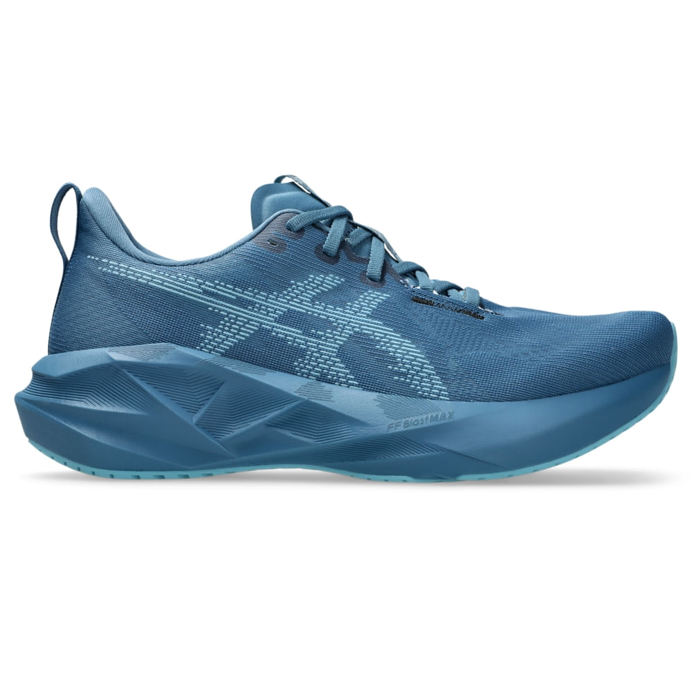 Tênis ASICS Novablast 5 - Masculino - Azul/Azul - tam: 38 Menor preço em Tênis ASICS Novablast 5 - Masculino - Azul/Azul - tam: 38