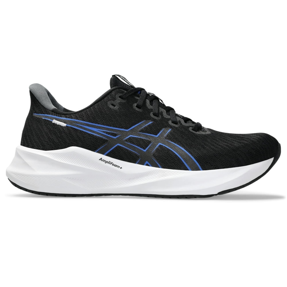 Tênis ASICS Versablast 4 - Masculino - Preto/Azul