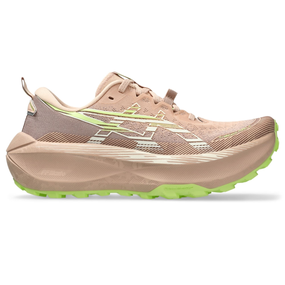 Tênis ASICS Trabuco Max 4 – Feminino – Rosa/Bege