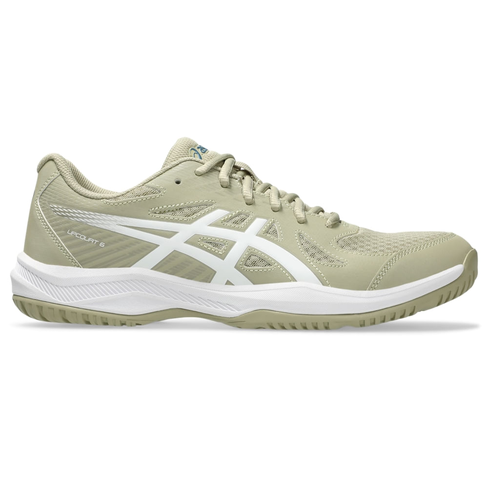 Tênis ASICS Upcourt 6 - Masculino - Verde/Branco - tam: 38