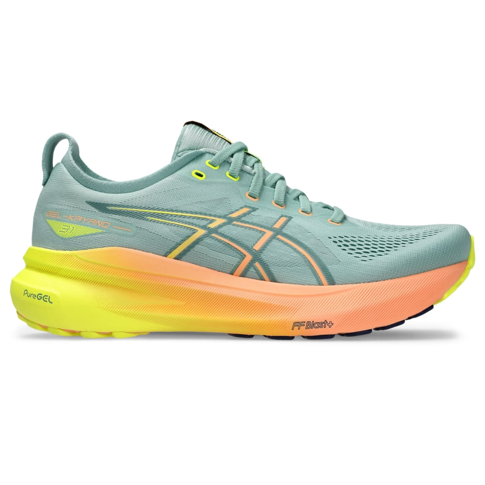 Tênis ASICS GEL-Kayano 31 Paris - Masculino - Verde/Amarelo - tam: 37 Menor preço em Tênis ASICS GEL-Kayano 31 Paris - Masculino - Verde/Amarelo - tam: 37