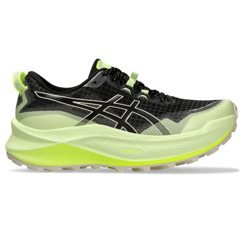 Tênis ASICS Trabuco Max 3 - Feminino - Preto/Bege