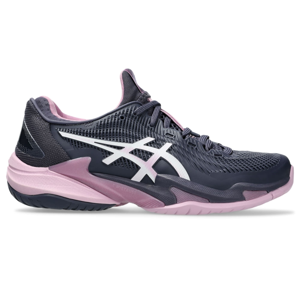 Tênis ASICS Court Ff 3 - Feminino - Azul/Branco - ASICS Brasil