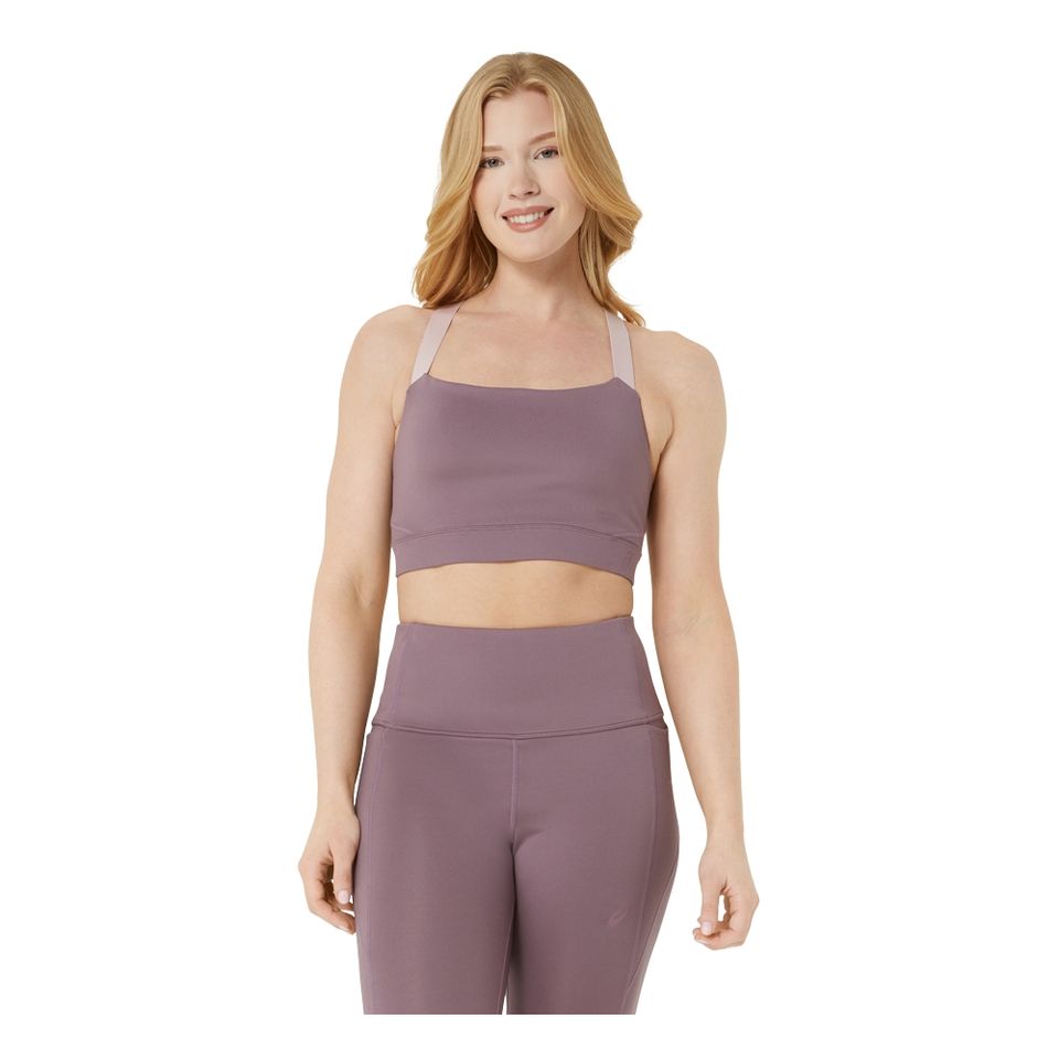 Top Asics Nagino Flex 2tone Warm - Feminino - Roxo
