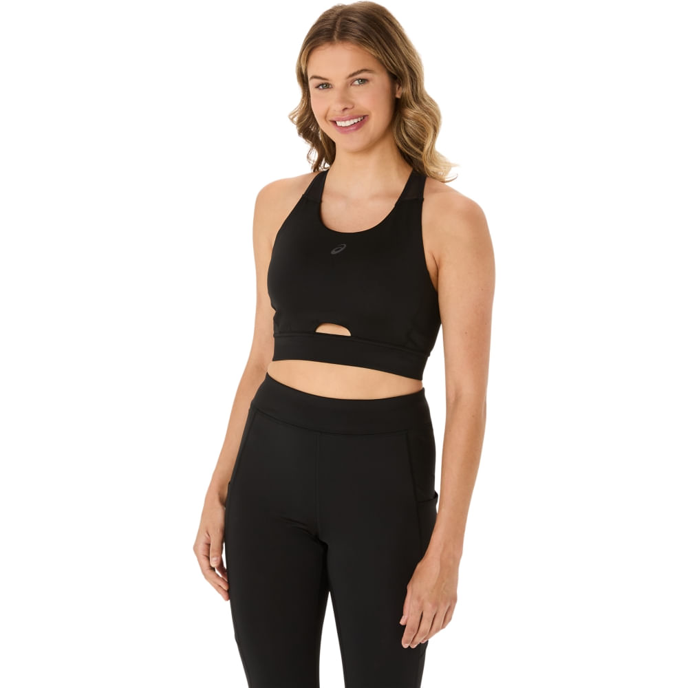 Top ASICS Training Active – Feminino – Preto