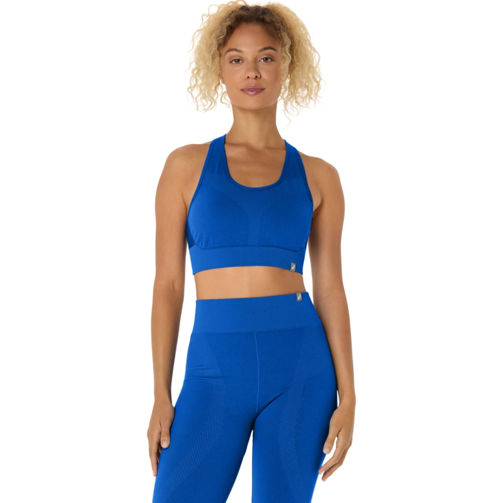 Top ASICS Nagino Flex Seamless – Feminino – Azul
