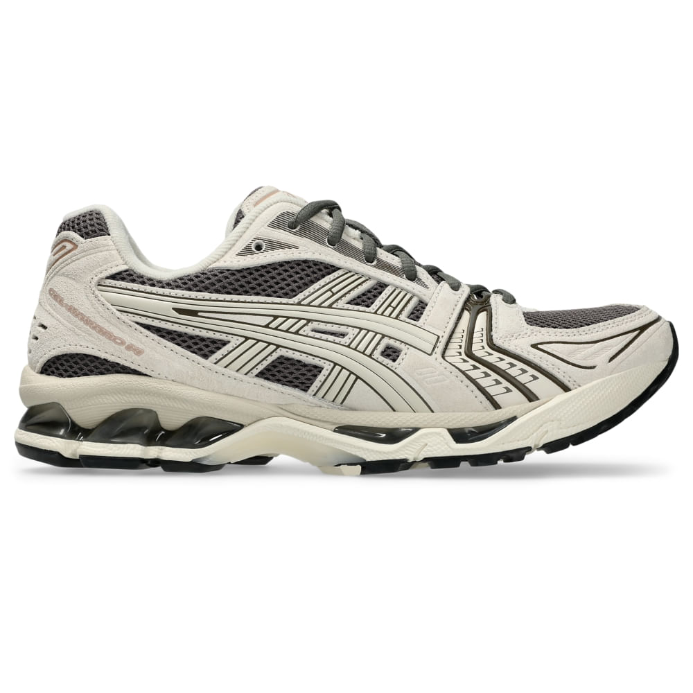 Tênis ASICS GEL-Kayano 14 - Unissex - Cinza/Bege - ASICS Brasil