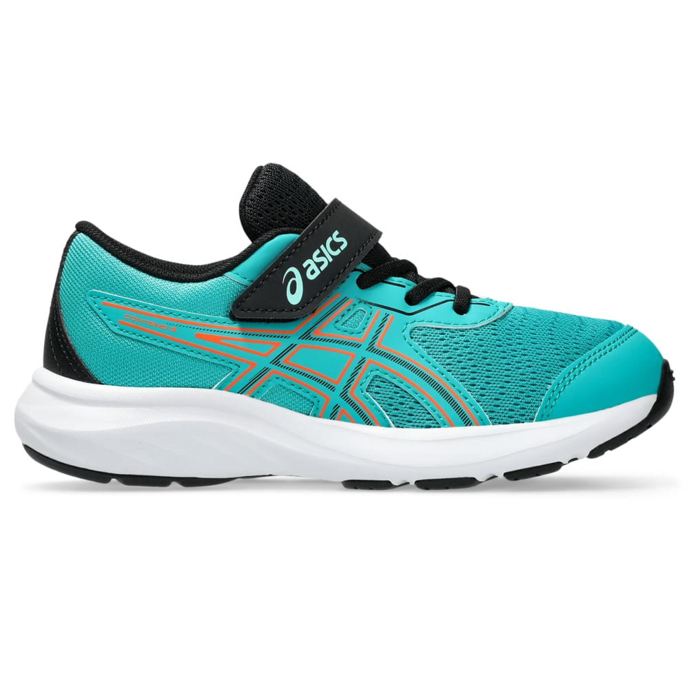 Tênis ASICS Contend 9 PS - Infantil - Verde/Preto - tam: 32