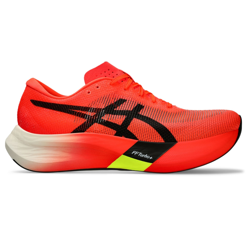 Tênis ASICS Metaspeed Edge Paris - Unissex - Laranja/Preto - tam: 41.5