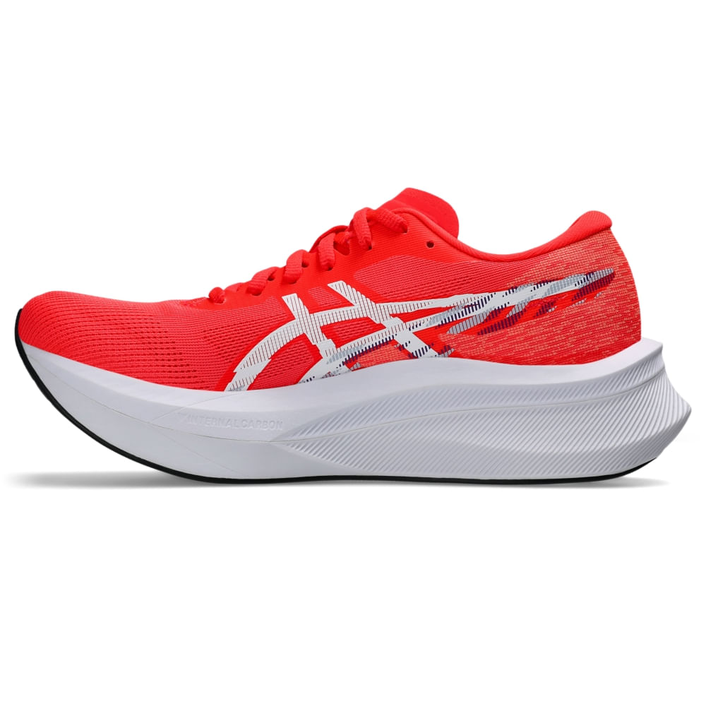 Tênis ASICS Magic Speed 4 - Feminino - Vermelho/Branco - tam: 37.5 — foto 8
