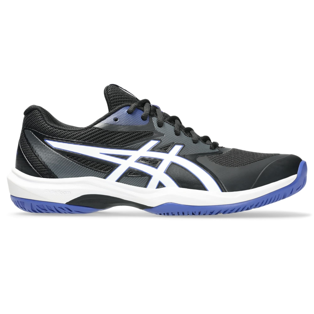 Tênis ASICS Game Ff - Masculino - Preto/Branco
