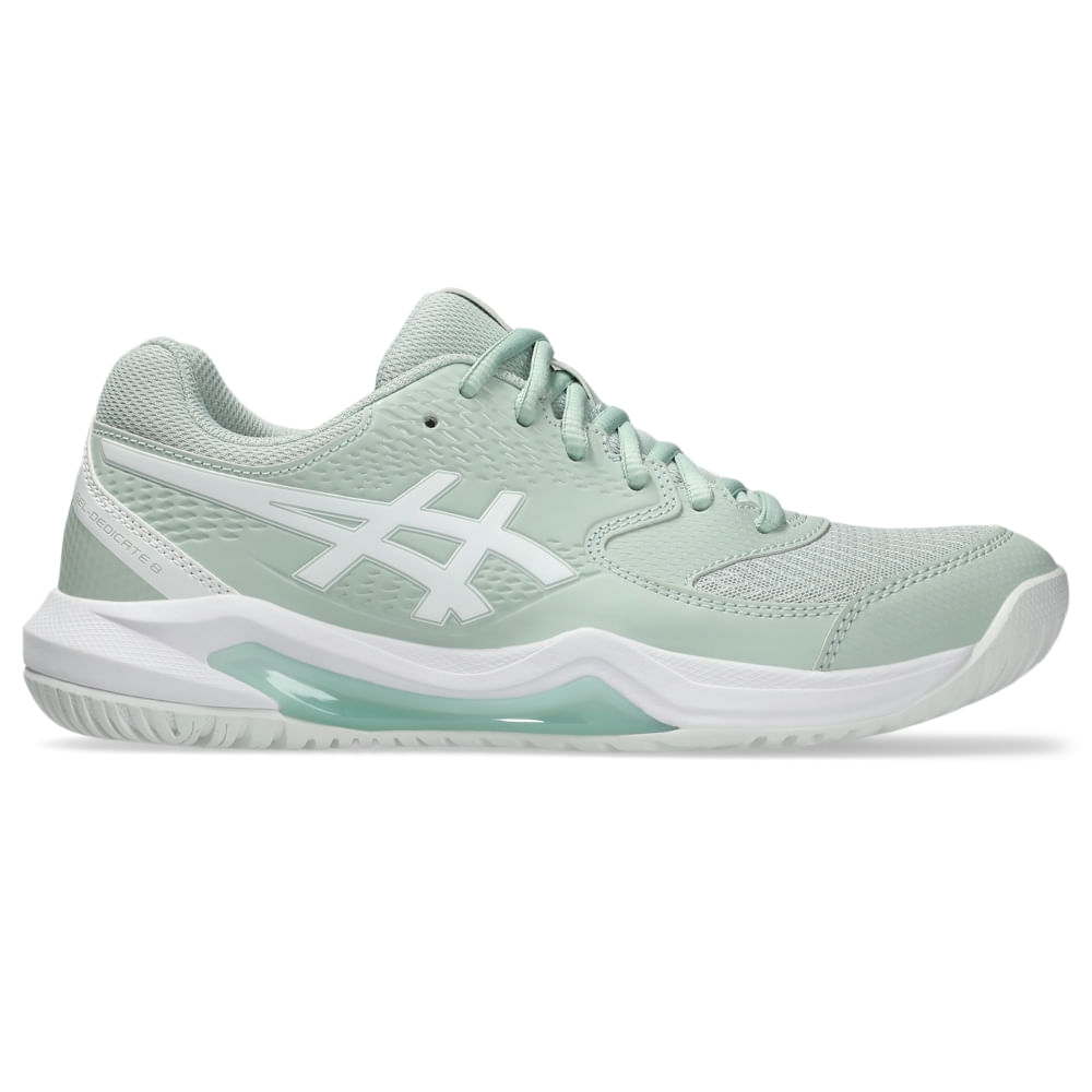 Tênis ASICS Gel-Dedicate 8 – Feminino – Branco/Azul